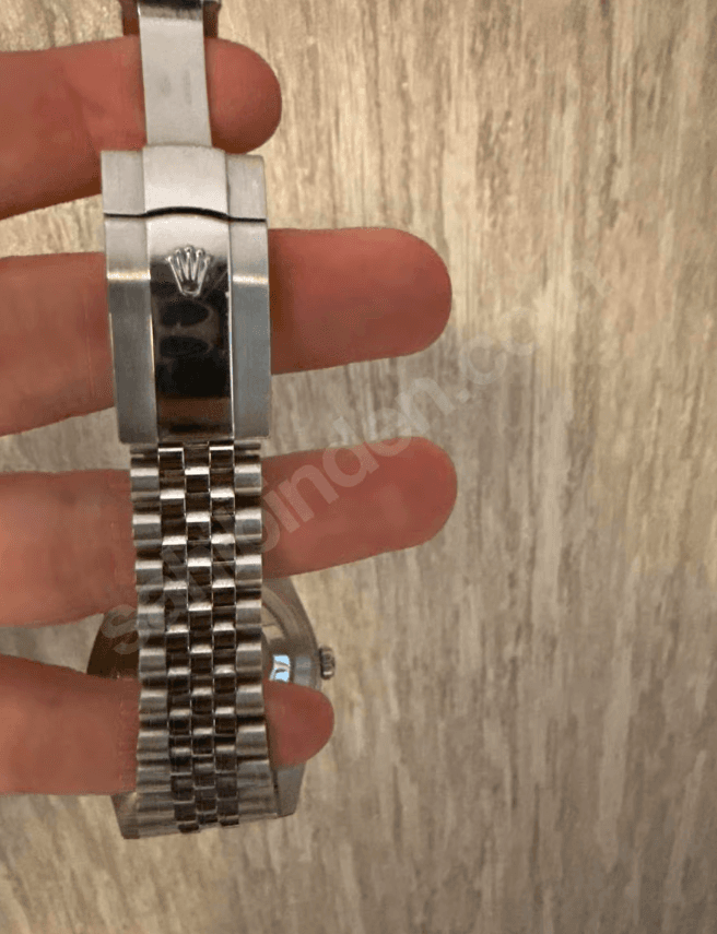 Rolex Datejust 41 Siyah Kadran Beyaz Altın Bezel Jübile Full Set küçük 2
